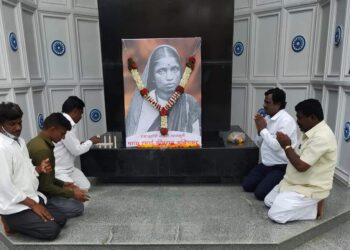 पिंपरी चिंचवड येथे माता रमाईंना अभिवादन