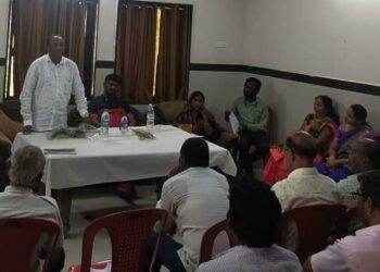 वंचित बहुजन आघाडी चंद्रपूर जिल्हा आढावा बैठक संपन्न 