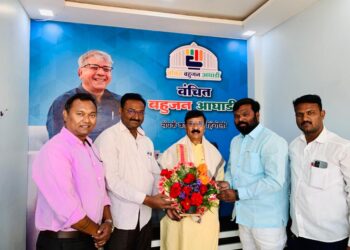 मा. अशोकभाऊ सोनोने यांची हिंगोली जिल्हा कार्यालयाला भेट