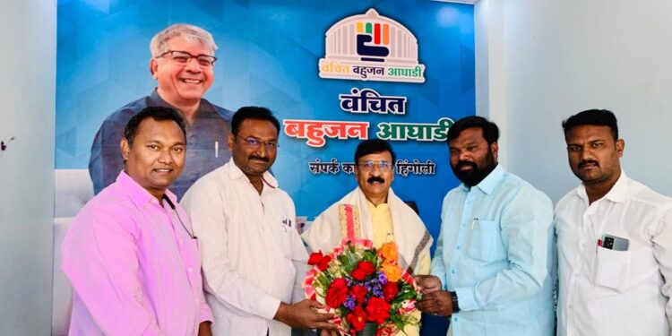 मा. अशोकभाऊ सोनोने यांची हिंगोली जिल्हा कार्यालयाला भेट