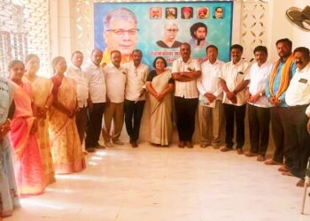 लोकसभा निवडणुकीसाठी विजयासाठी वंचित पदाधिका-यानी बनवला रोडमॅप.