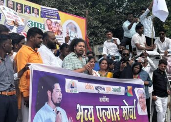 कंत्राटीकरणाविरोधात सुजात आंबेडकरांचा एल्गार !