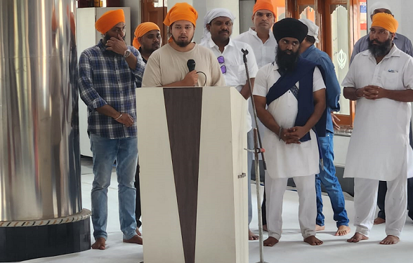 संविधान सन्मान सभेसाठी सुजात आंबेडकरांचे शीख बांधवांना आवाहन !