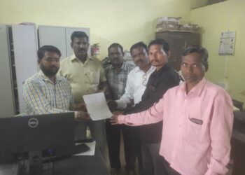 साडे येथील ओढ्यात पाणी सोडण्याची वंचित बहुजन आघाडीची मागणी.