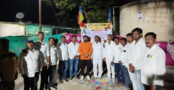 धांद्री गावात ‘वंचित’ च्या शाखेचे उदघाटन !