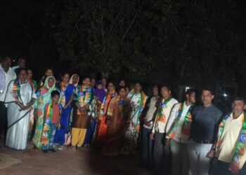 वंचित बहुजन आघाडीत शेकडो कार्यकर्त्यांचा पक्षप्रवेश.