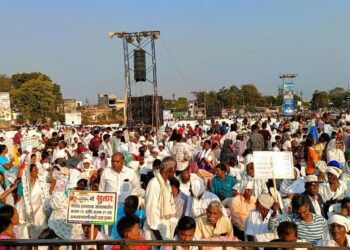 वर्ध्यातील महासभेसाठी मैदान हाऊसफुल्ल