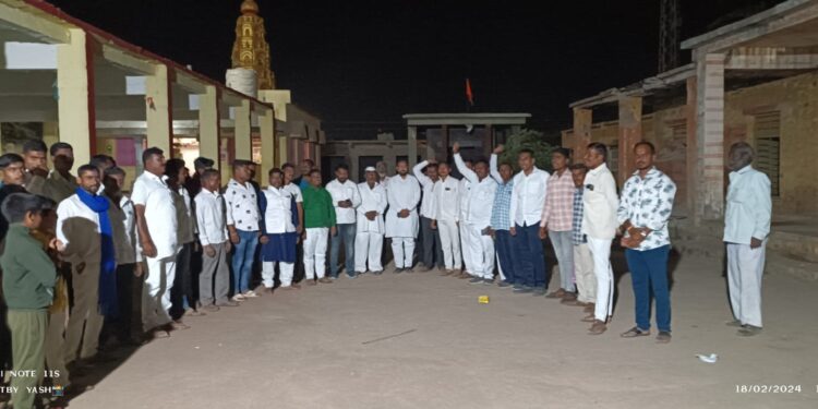 करमाळ्यातील चिकलठाण येथे ‘वंचित’ च्या शाखेचे उद्घाटन !