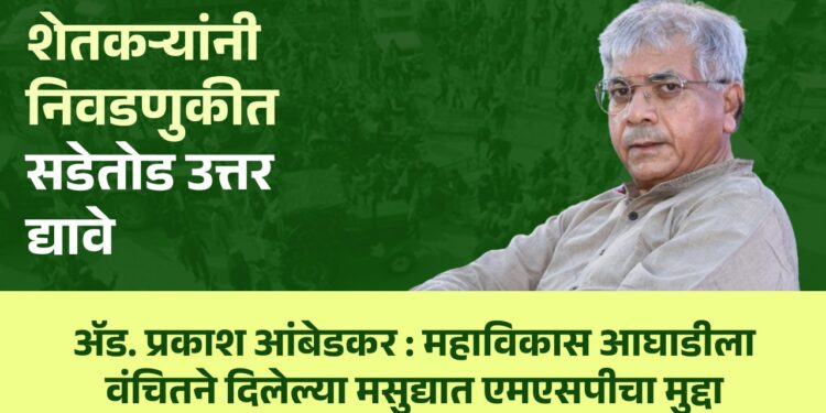 शेतकऱ्यांनी निवडणुकीत सडेतोड उत्तर द्यावे