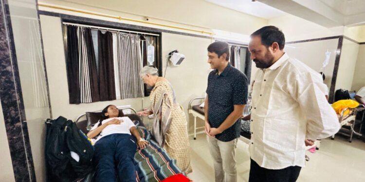 दूषित पाण्यामुळे  प्रशिक्षणार्थी पोलिसांना बाधा