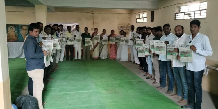 परळीत ‘वंचित’ च्या युवा आघाडीतर्फे ‘प्रबुद्ध भारत’ सभासद नोंदणी अभियान सुरू.