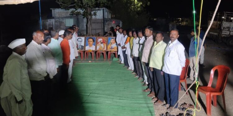 बोरी येथे वंचितच्या शाखेचे उद्घाटन