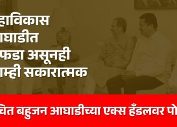 महाविकास आघाडीत लफडा असूनही आम्ही सकारात्मक