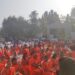 अकोल्यात सामूहिक संविधान पठणाचा कार्यक्रम पार पडला