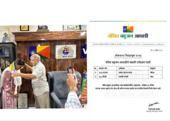 उत्कर्षा रूपवते शिर्डीतून ‘वंचित’ कडून रिंगणात