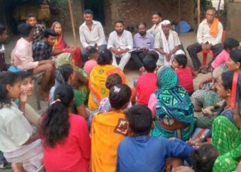 वंचित बहुजन आघाडीचा बेलदार समाजात प्रचाराचा झंझावात