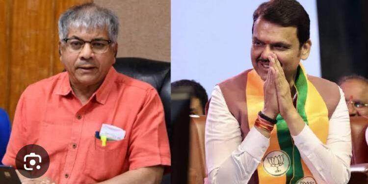 ॲड. प्रकाश आंबेडरांनी  घेतली मुख्यमंत्र्यांची भेट