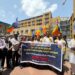 दिवा-मुंब्रा रेल्वे दुर्घटनेचे मुंबईत पडसाद; CSMT मुख्यालयात वंचित बहुजन आघाडी आक्रमक