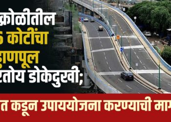 Vikhroli bridge: विक्रोळीतील ६६ कोटींचा उड्डाणपूल ठरतोय डोकेदुखी; वंचित कडून उपाययोजना करण्याची मागणी  