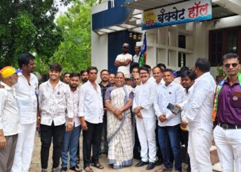 वंचित बहुजन आघाडीची संवाद बैठक आणि पक्षप्रवेश उत्साहात पार