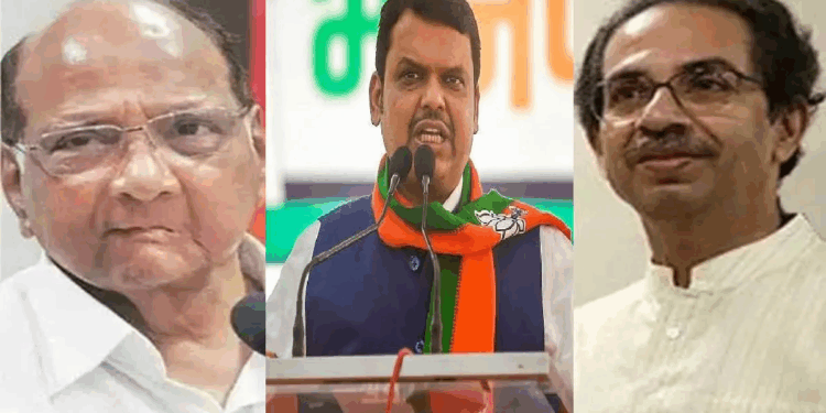 ‎देवेंद्र फडणवीस यांच्यावर शरद पवार आणि उद्धव ठाकरे यांच्याकडून कौतुकाचा वर्षाव