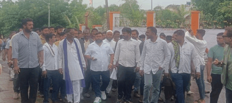 बौद्ध तरुणाच्या मारहाण प्रकरणी खामगावात तीव्र निषेध