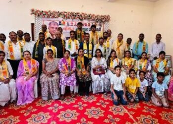 भाजपच्या गडाला धक्का: कामठीत वंचित बहुजन आघाडीमध्ये मोठ्या प्रमाणात पक्षप्रवेश