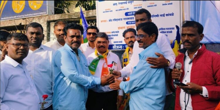 वंचित बहुजन आघाडीच्या दोन नवीन शाखांचे उद्घाटन, तरुणांचा मोठ्या संख्येने पक्ष प्रवेश