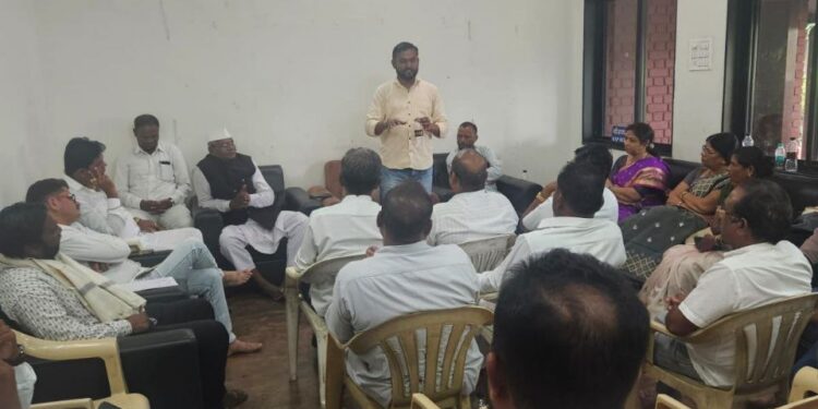 सिन्नर तालुक्यात वंचित बहुजन आघाडीची बैठक संपन्न