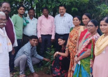 वंचित बहुजन आघाडीतर्फे साकोलीच्या शारदा चौकात वृक्षारोपण