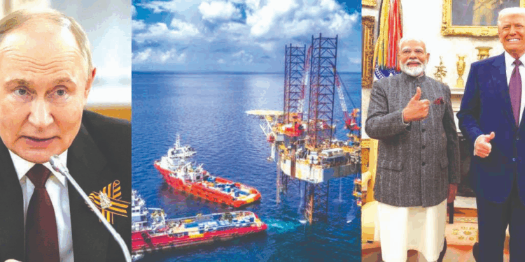 रशियाकडून तेल खरेदी हा बहाणा आहे ; भारताने चीन-रशियाच्या ब्रिक्स मधून बाहेर पडण्यासाठी दडपण आणणे हा निशाणा आहे !