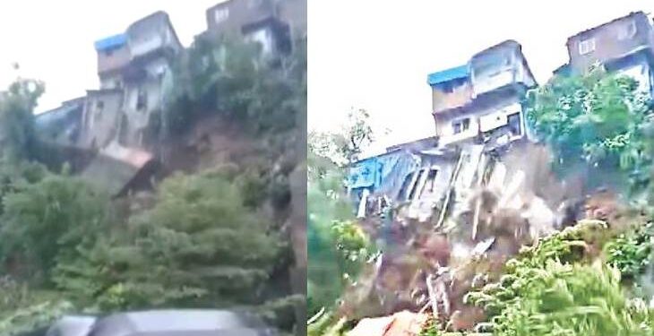 भांडुपमध्ये संरक्षण भिंत कोसळली; वंचित बहुजन आघाडीचे पदाधिकारी घटनास्थळी, प्रशासनावर निष्काळजीपणाचा आरोप