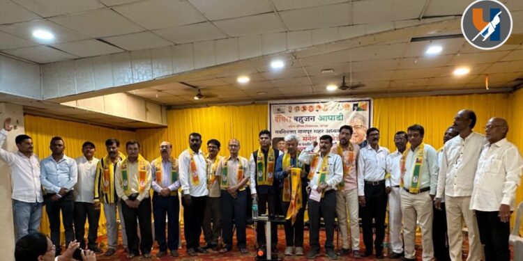 काँग्रेस, बसप, बीआरएसपी कार्यकर्त्यांचा वंचित बहुजन आघाडीत जाहीर पक्षप्रवेश