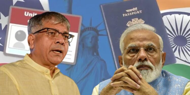 Prakash Ambedkar : भारताविरुद्ध ट्रम्प यांचे ‘मूक युद्ध’ सुरू; H1B व्हिसा शुल्क वाढीवरून प्रकाश आंबेडकरांची मोदींवर टीका