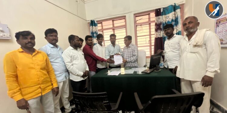 वंचित बहुजन युवा आघाडीची ओला दुष्काळ जाहीर करण्याची मागणी; मुख्यमंत्र्यांना तहसीलदार यांच्या मार्फत निवेदन