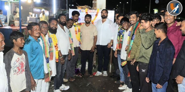 औरंगाबादमध्ये वंचित बहुजन युवा आघाडीच्या विविध शाखांचे उद्घाटन