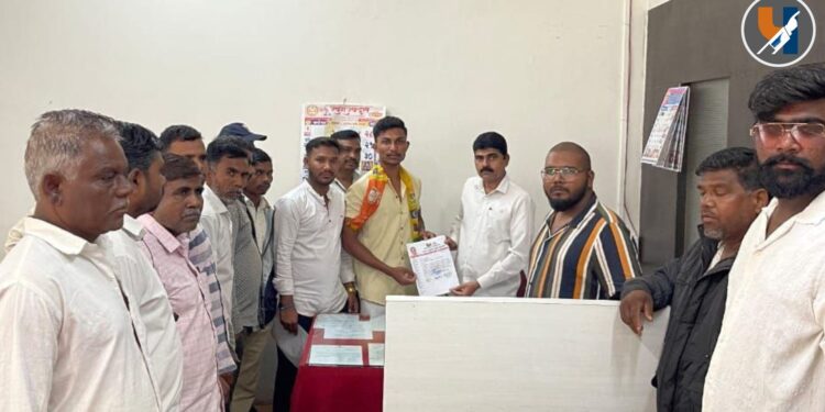 नांदेड शहरातील दोंदे मळ्यातील रस्त्याची दुरवस्था, वंचित बहुजन युवक आघाडीचा आंदोलनाचा इशारा