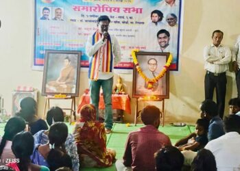 महाबोधी महाविहार मुक्ती अभियानाचा तिवसात समारोप, बौद्ध जनतेचे पाठबळ