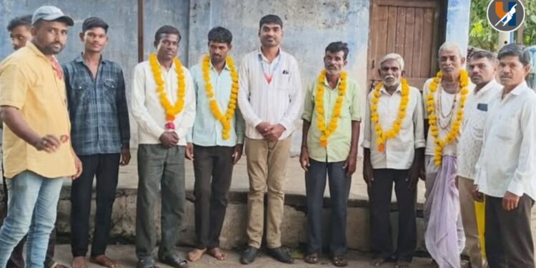 परभणी तालुक्यात धारगाव येथे वंचित बहुजन आघाडीत कार्यकर्त्यांचा मोठ्या संख्येने पक्षप्रवेश