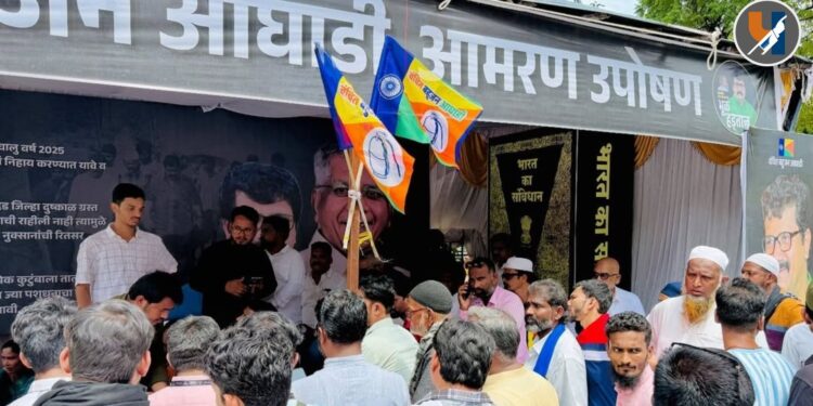 Nanded : पुरग्रस्तांच्या न्याय हक्कांसाठी फारुख अहमद यांचे आमरण उपोषण!