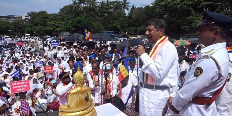 सरकारने महाबोधी महाविहार, महू जन्मभूमी व नागपूर दीक्षाभूमी बौद्धांच्या ताब्यात दिल्याशिवाय स्वस्थ बसणार नाही – डॉ. भीमराव  आंबेडकर