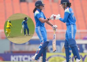 India Women vs Australia Women 1st ODI : ऑस्ट्रेलियाविरुद्धच्या पहिल्या वनडेत स्मृती मानधना ५८ धावांवर धावबाद, भारताची शतकी सलामीची जोडी तुटली