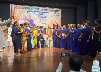 वाशीमध्ये वंचित बहुजन आघाडीच्या माथाडी, ट्रान्सपोर्ट आणि कामगार आघाडीचा भव्य कामगार मेळावा उत्साहात संपन्न