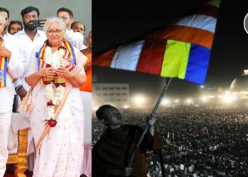 औरंगाबाद : भीमसागराच्या साक्षीने बुद्ध लेणीवर धम्मचक्र अनुप्रवर्तन दिन उत्साहात!