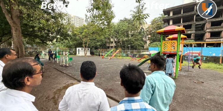 Mumbai : कुर्ल्यात वंचित बहुजन आघाडीच्या निषेधानंतर BMC प्रशासनाची दखल; दुरुस्तीच्या कामांना सुरुवात