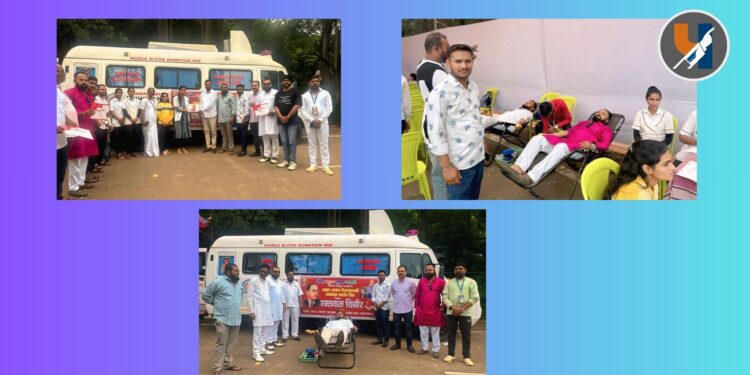 नाशिकमध्ये धम्मचक्र प्रवर्तन दिनानिमित्त वंचित बहुजन युवा आघाडीतर्फे रक्तदान शिबिराचे आयोजन