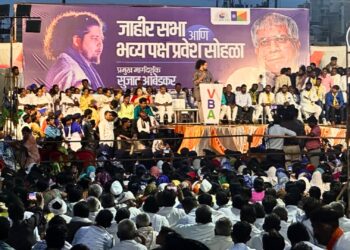 वंचित बहुजन आघाडीच्या सभेला हिंगोलीत मोठा प्रतिसाद; सुजात आंबेडकरांच्या उपस्थितीत शेकडो युवकांचा पक्षप्रवेश