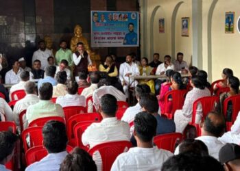 'वंचित बहुजन आघाडी'ची नाशिकमध्ये नियोजन आढावा बैठक; 'प्रत्येक कार्यकर्त्याने प्रामाणिक काम केल्यास विजय निश्चित' - चेतन गांगुर्डे