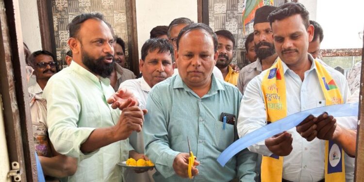 कामठी येथे वंचित बहुजन आघाडीच्या पक्ष कार्यालयाचे उद्घाटन!