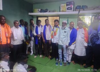 रेवलगाव सोसायटीचे चेअरमन सलीम खॉ पठाण यांचा वंचित बहुजन आघाडीत जाहीर प्रवेश